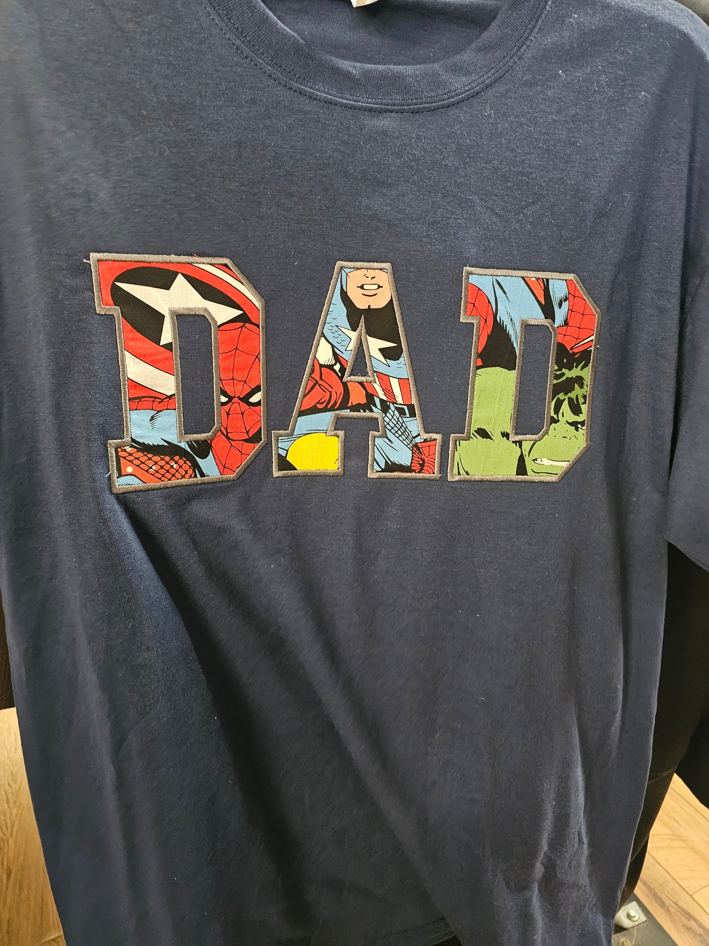 DAD applique Shirt, Dad shirt