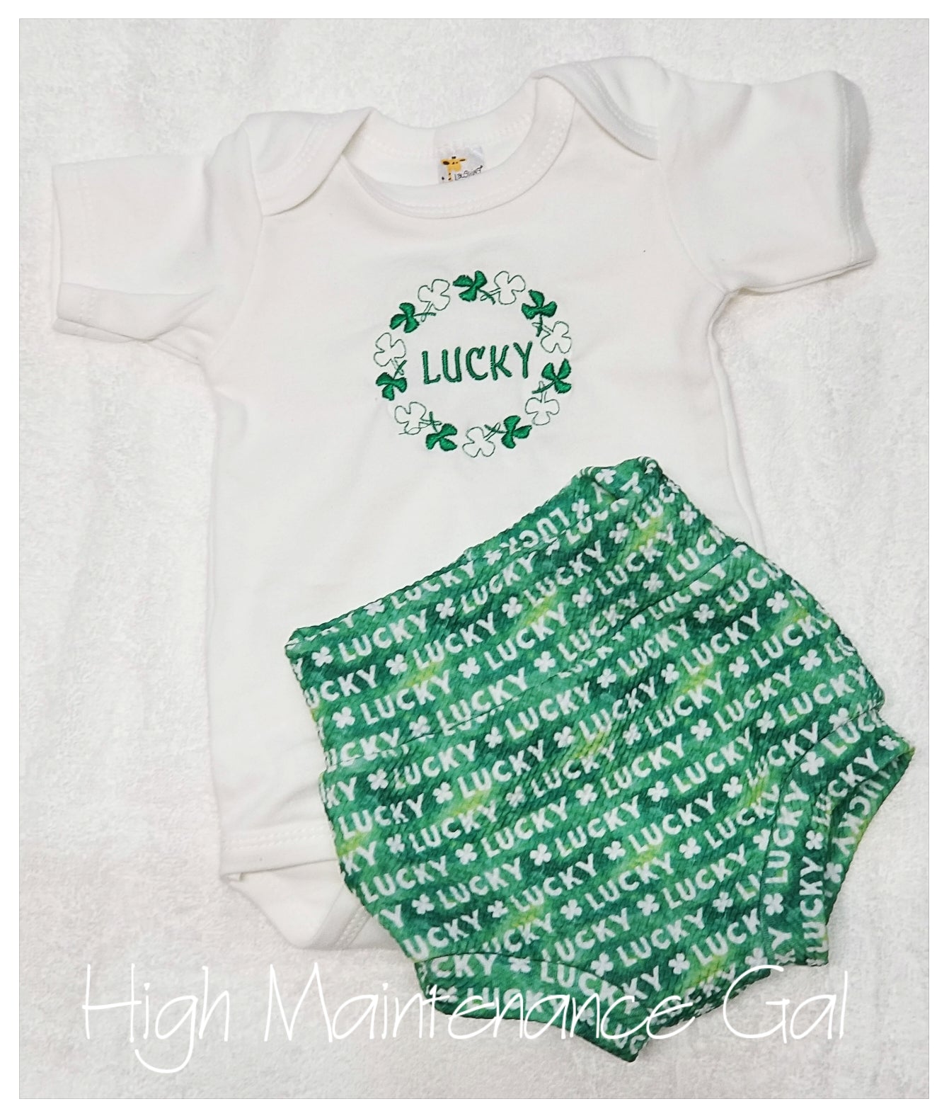 Embroidery Applique Baby Outfits