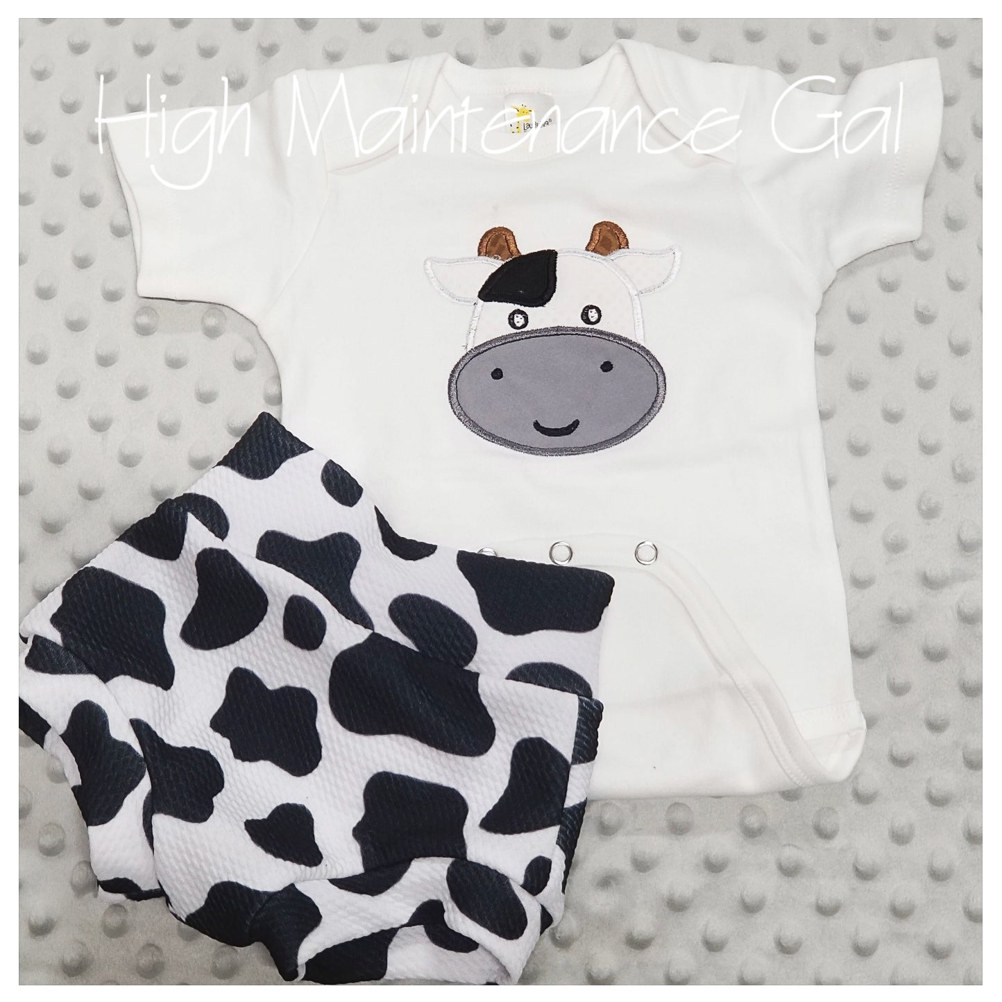 Embroidery Applique Baby Outfits