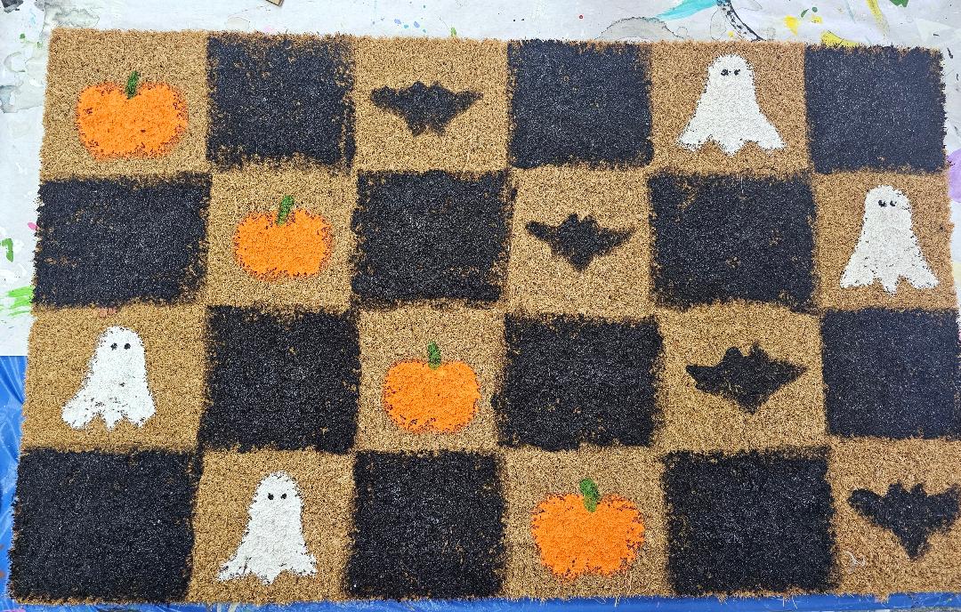 Fall/ Halloween Doormat painting Class
