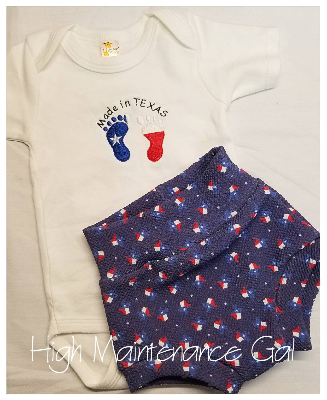 Embroidery Applique Baby Outfits