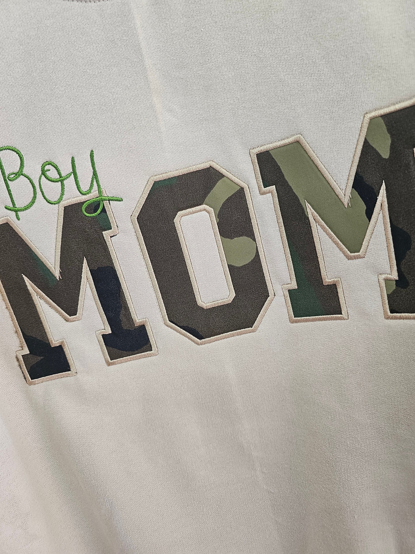 Boy Mama applique,Boy Mama sweatshirt