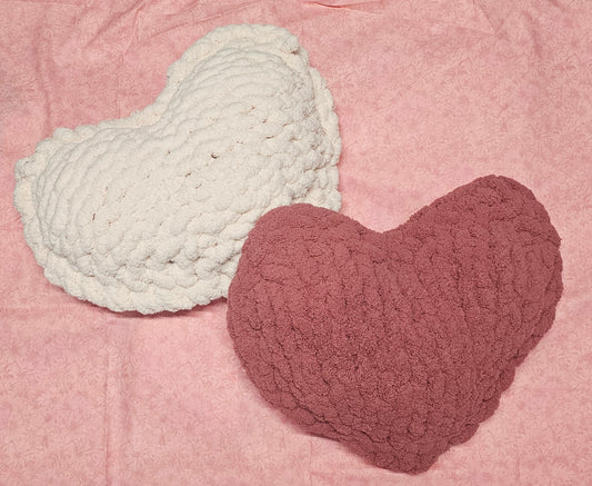 Hand Knit heart class