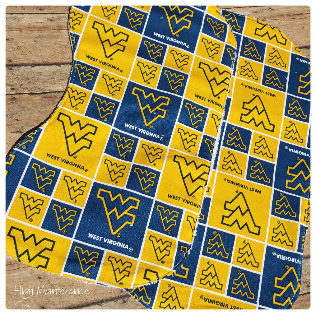 Burp Cloths for Boy or Girl, College sets