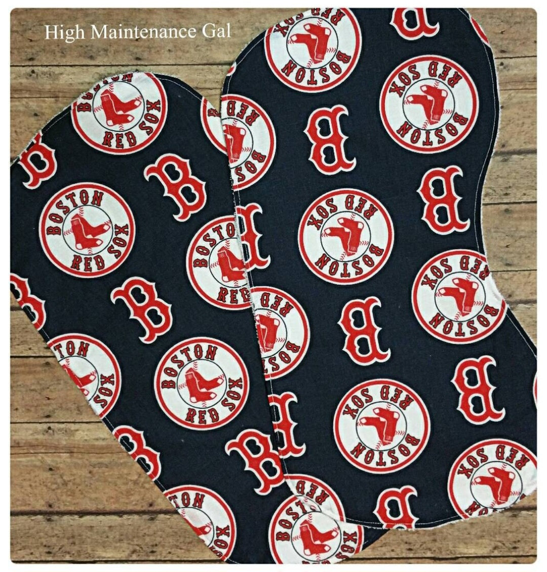 Burp Rags, Contoured Burp Clothes, Baseball Teams