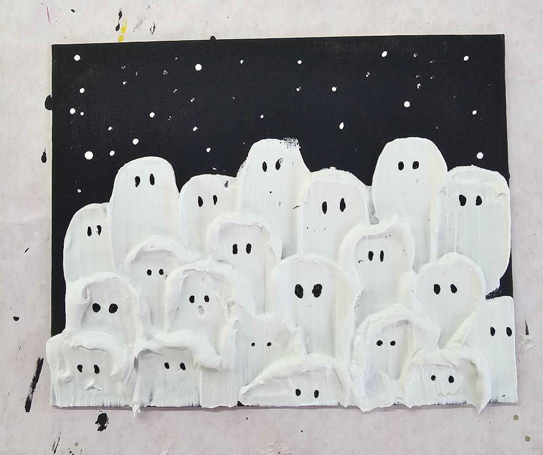 ghosts on Canvas class