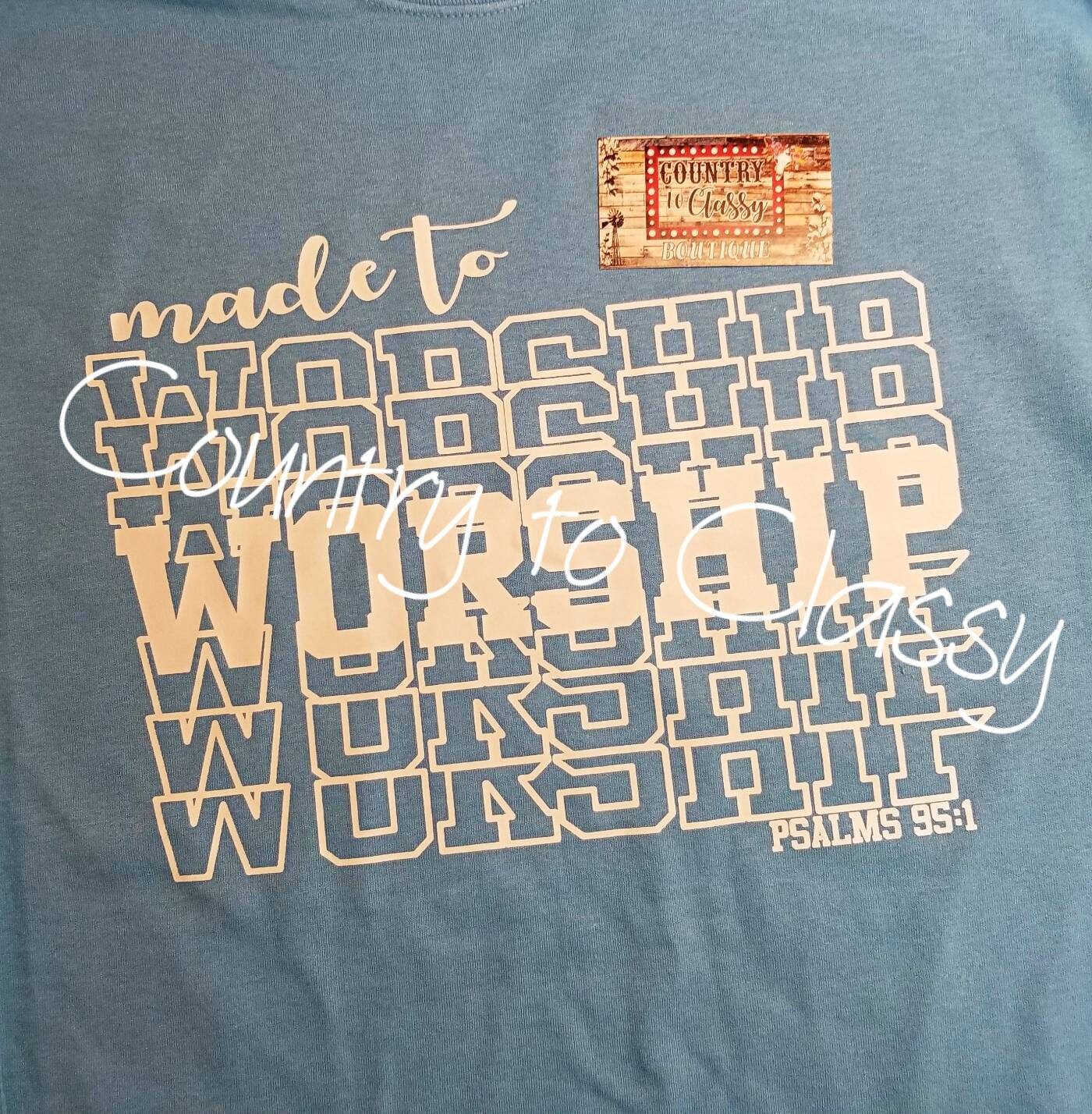 Made to worship shirt